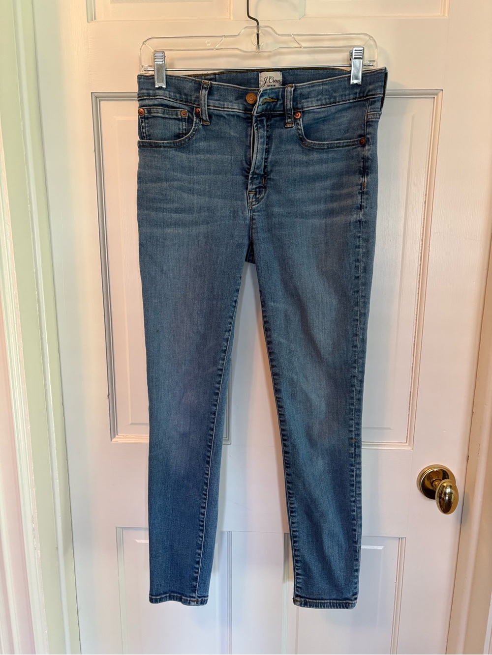 J. Crew Slim High-Rise Women’s Jeans - Blue Wash